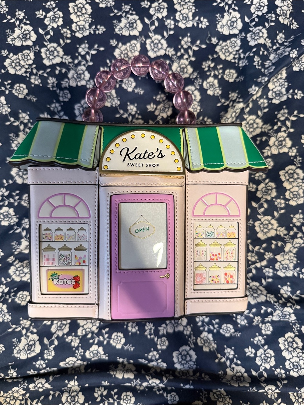 kate spade Pink & Green 'Sweet Shop' Novelty Shoulder Bag